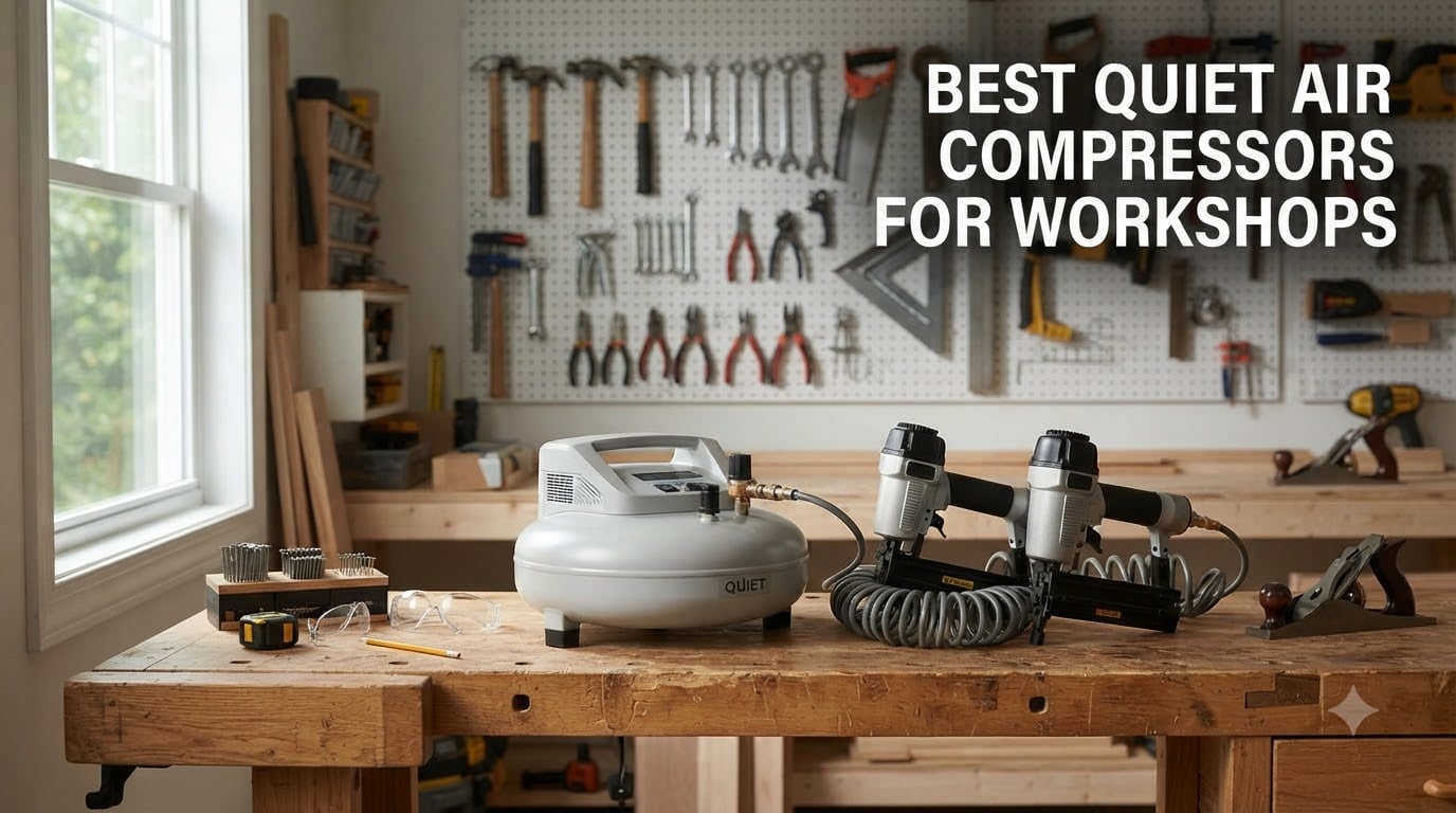 Best Quiet Air Compressors for Workshops