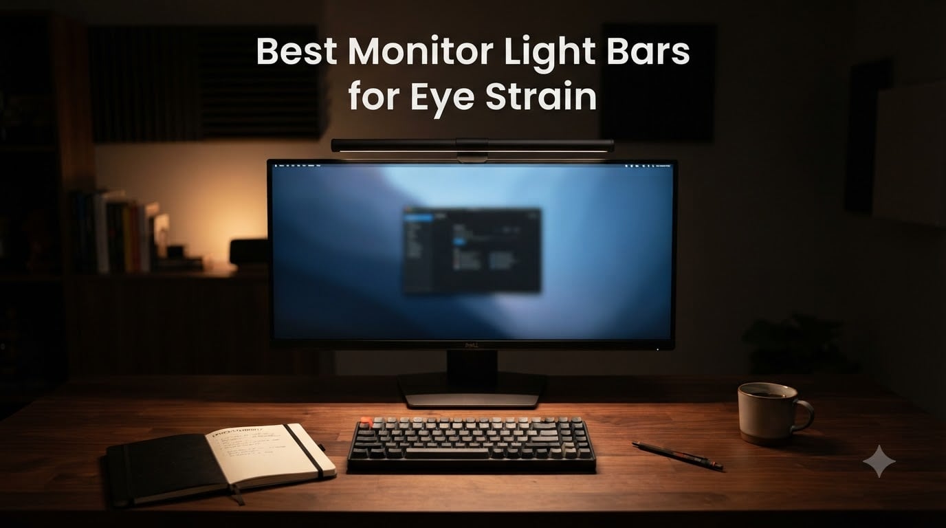 Best Monitor Light Bars for Eye Strain
