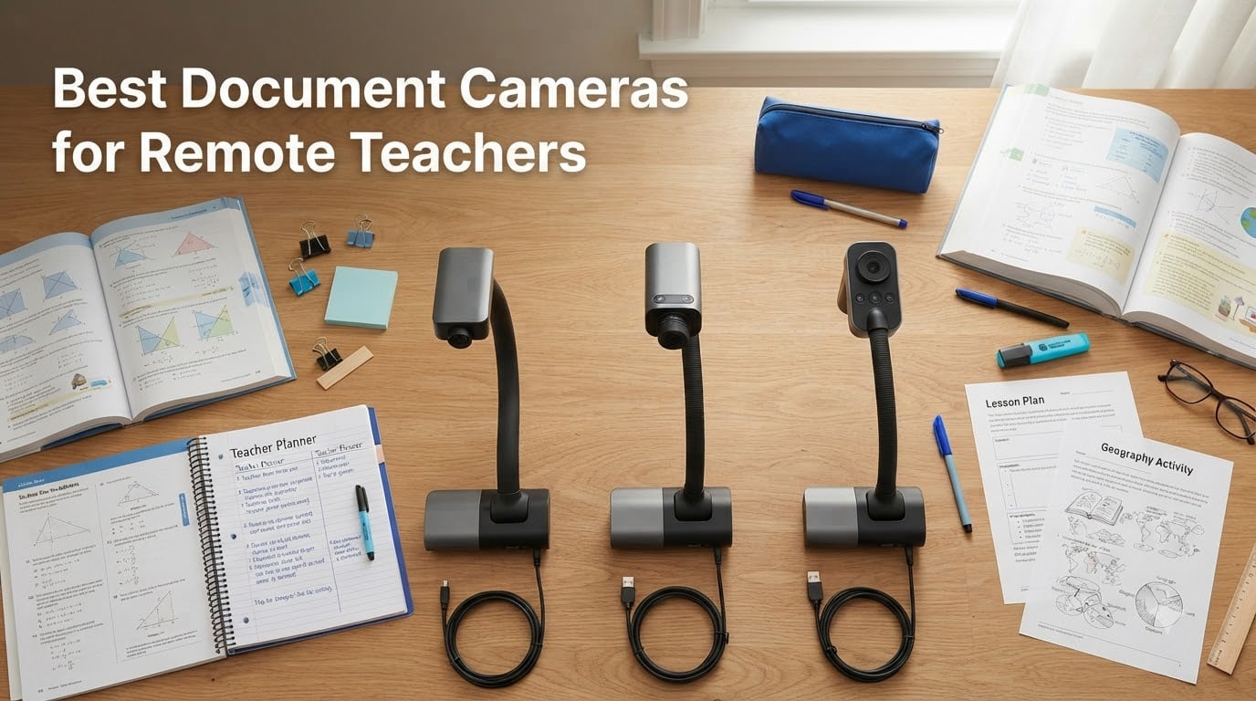 Best Document Cameras for Remote Teachers