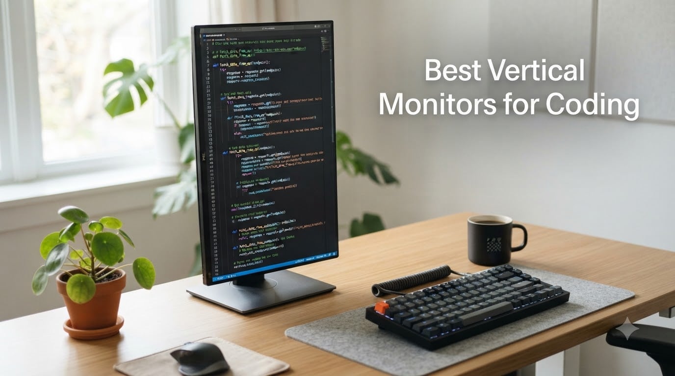 Best Vertical Monitors for Coding