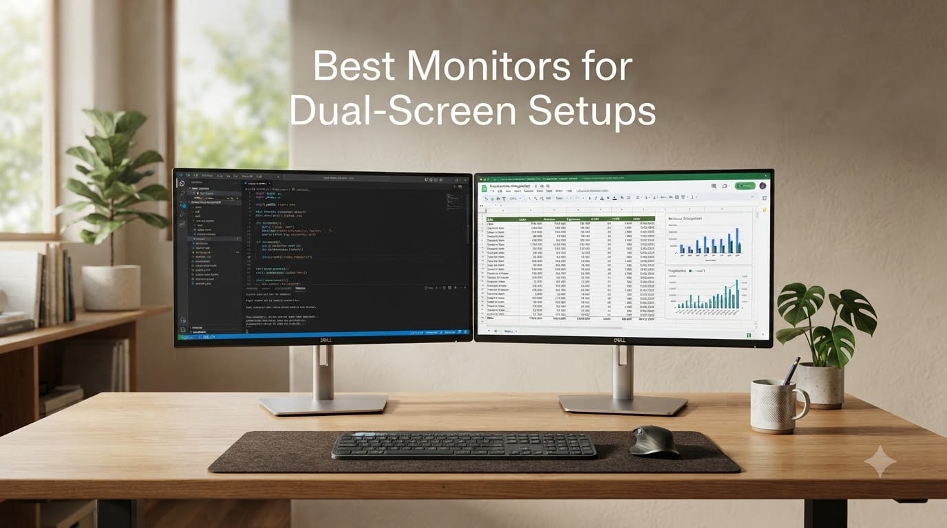 Best Monitors for Dual-Screen Setups