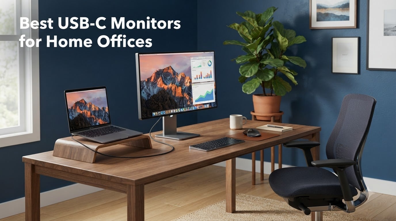 Best USB-C Monitors for Home Offices