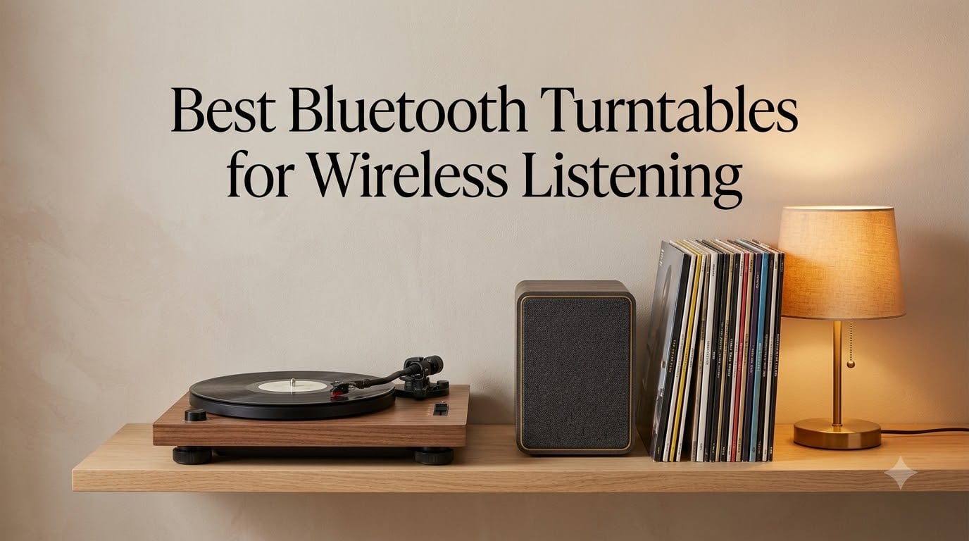Best Bluetooth Turntables for Wireless Listening
