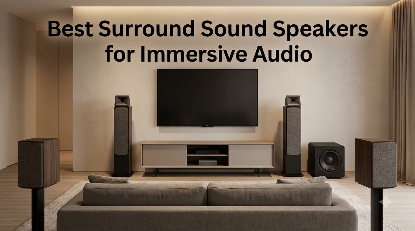 Best Surround Sound Speakers for Immersive Audio