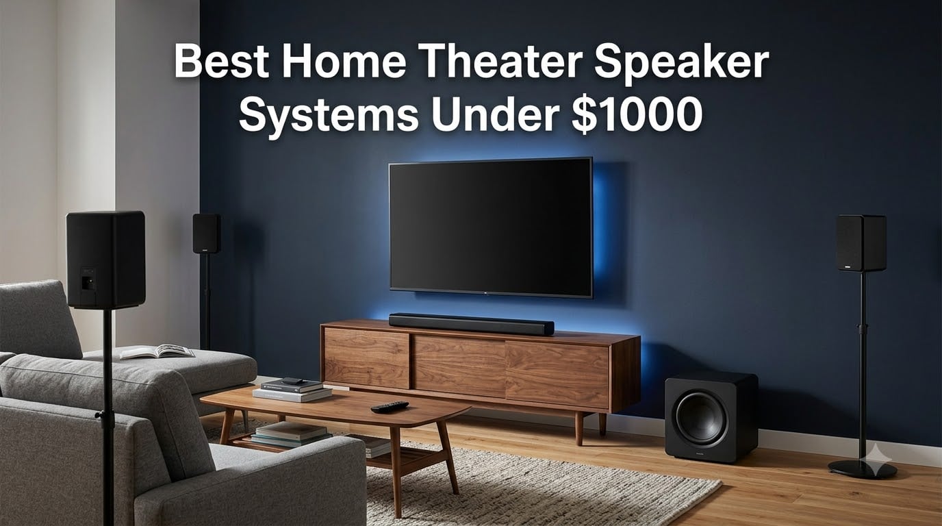 Best Home Theater Speaker Systems Under $1000