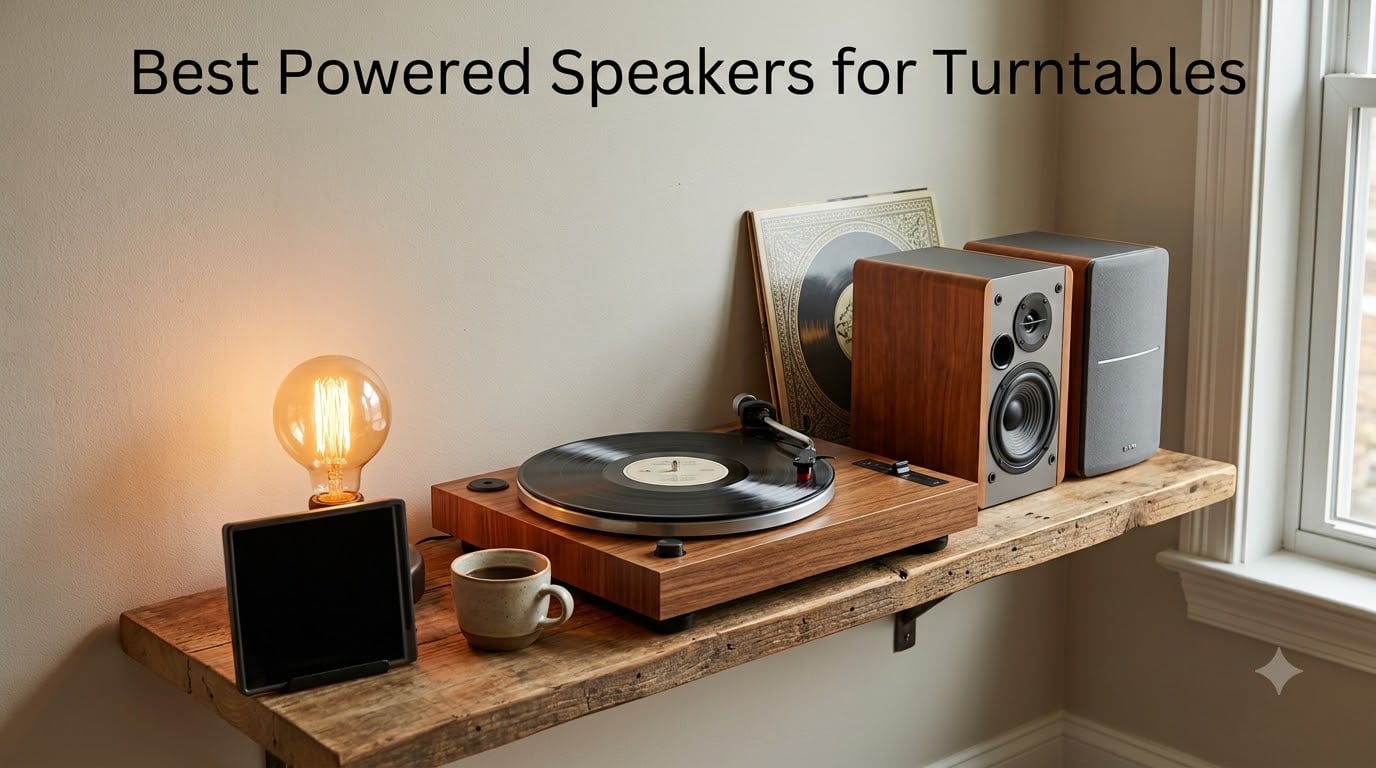 Best Powered Speakers for Turntables