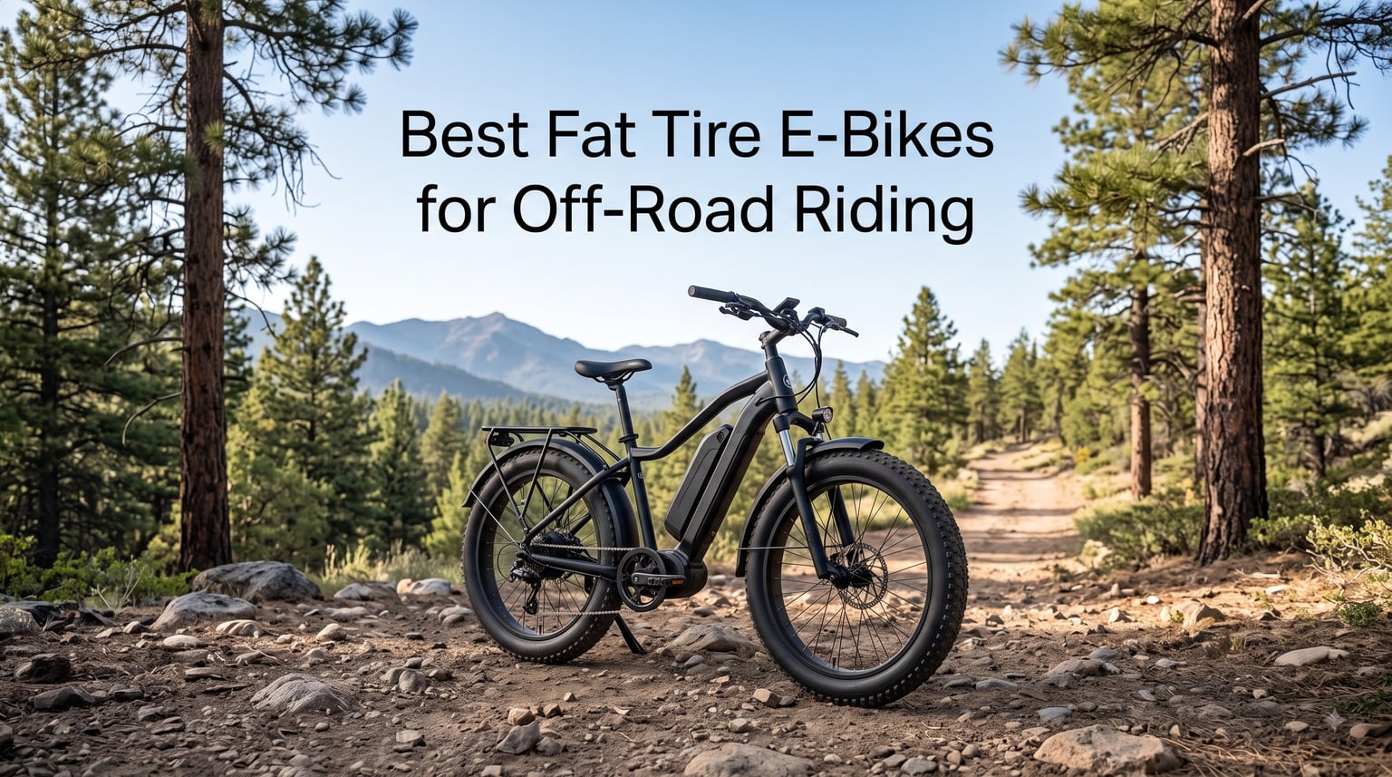Best Fat Tire E-Bikes for Off-Road Riding