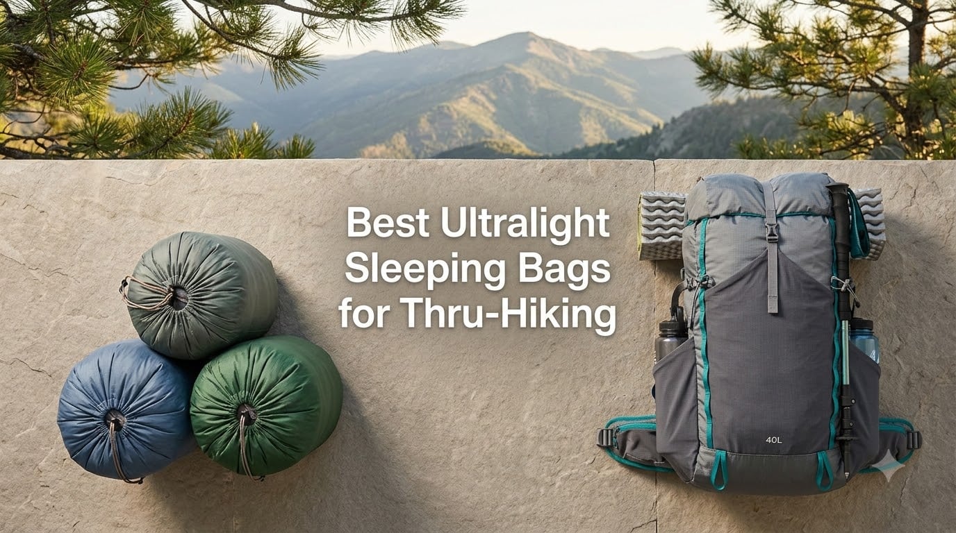 Best Ultralight Sleeping Bags for Thru-Hiking
