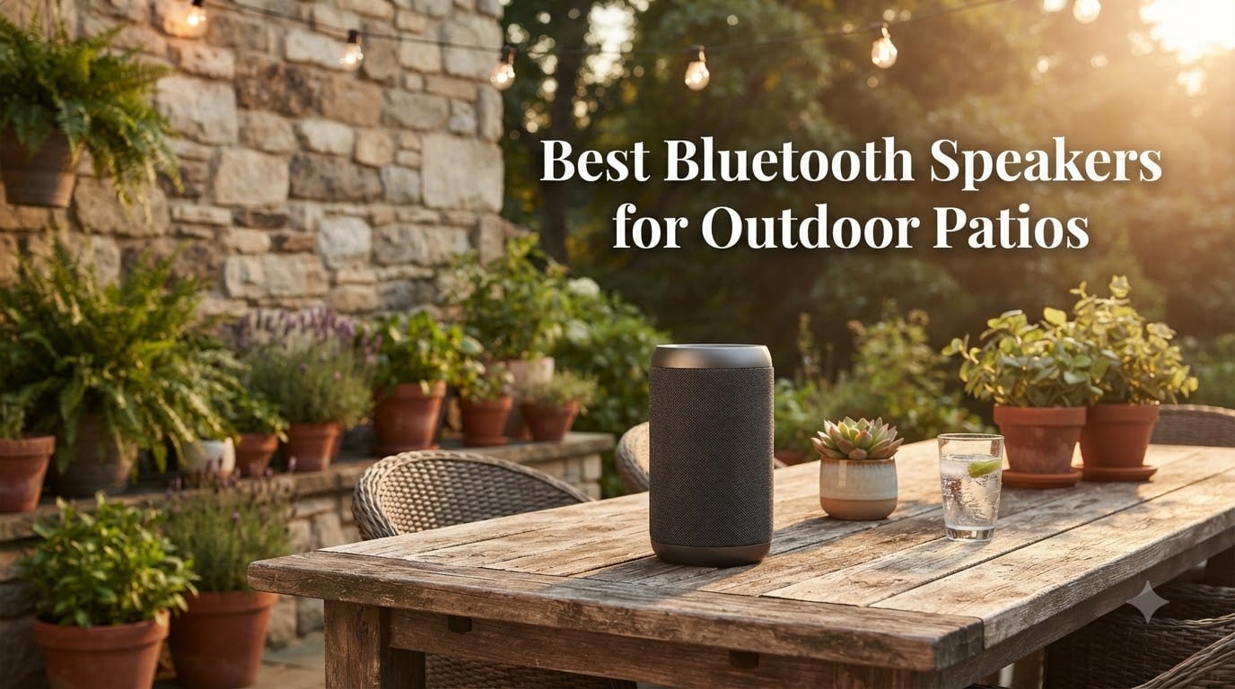 Best Bluetooth Speakers for Outdoor Patios