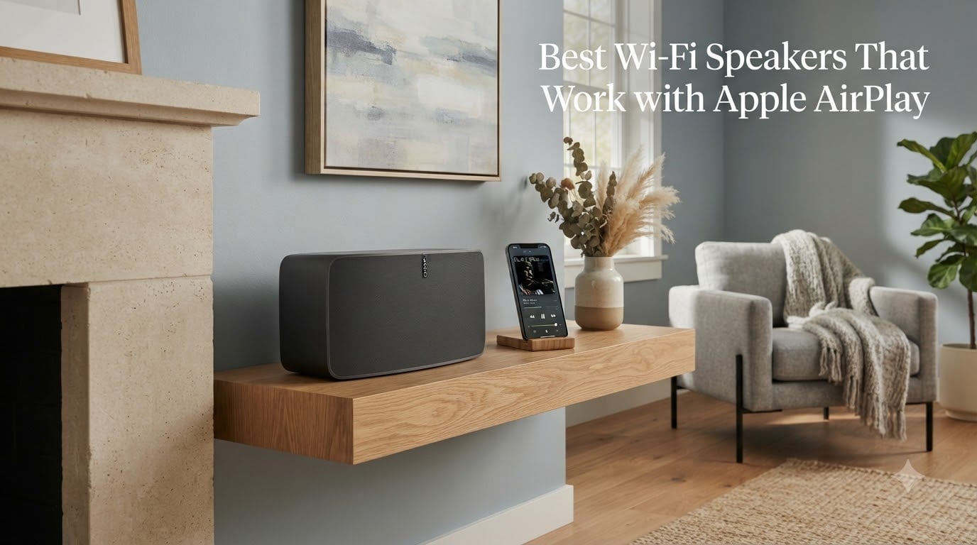 Best Wi-Fi Speakers That Work with Apple AirPlay