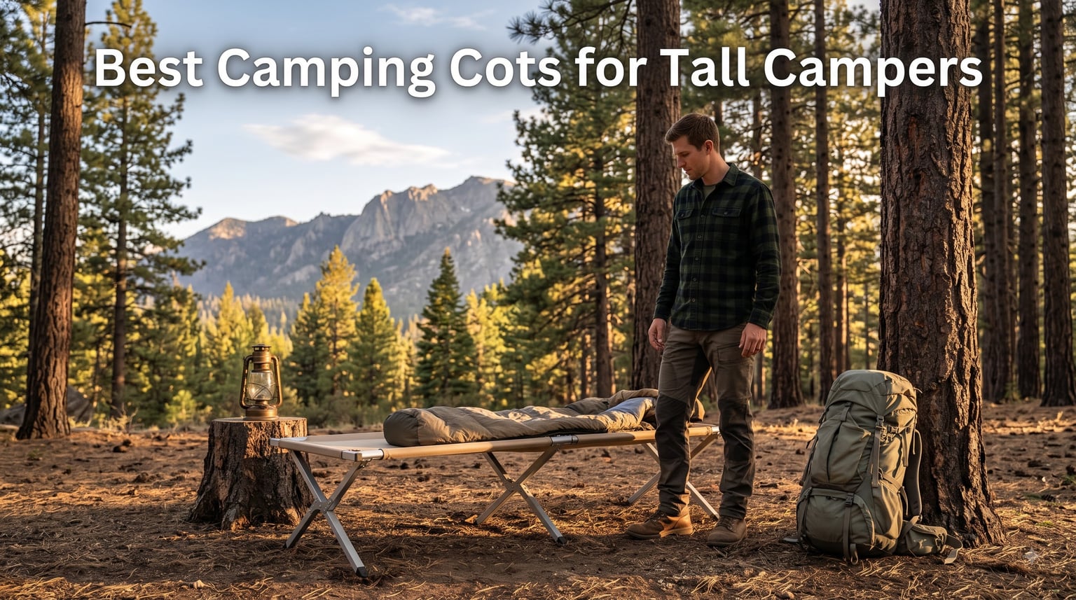 Best Camping Cots for Tall Campers