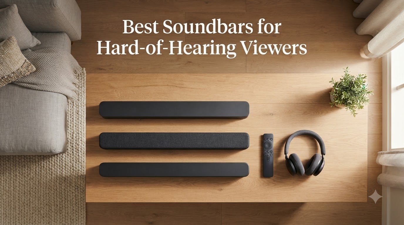 Best Soundbars for Hard-of-Hearing Viewers