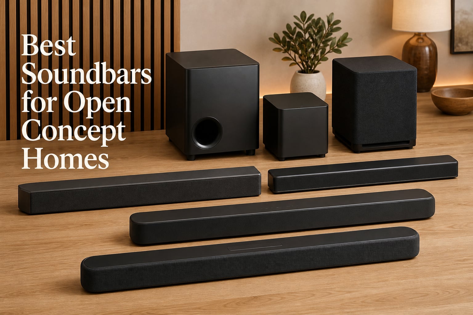 Best Soundbars for Open Concept Homes