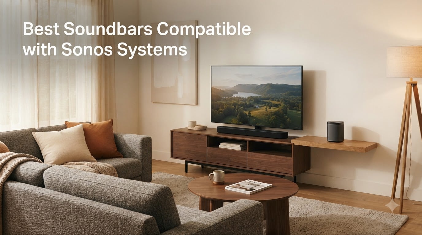 Best Soundbars Compatible with Sonos Systems