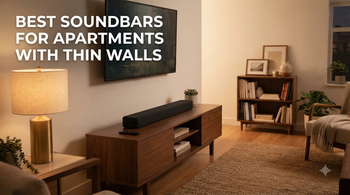 Best Soundbars for Apartments with Thin Walls