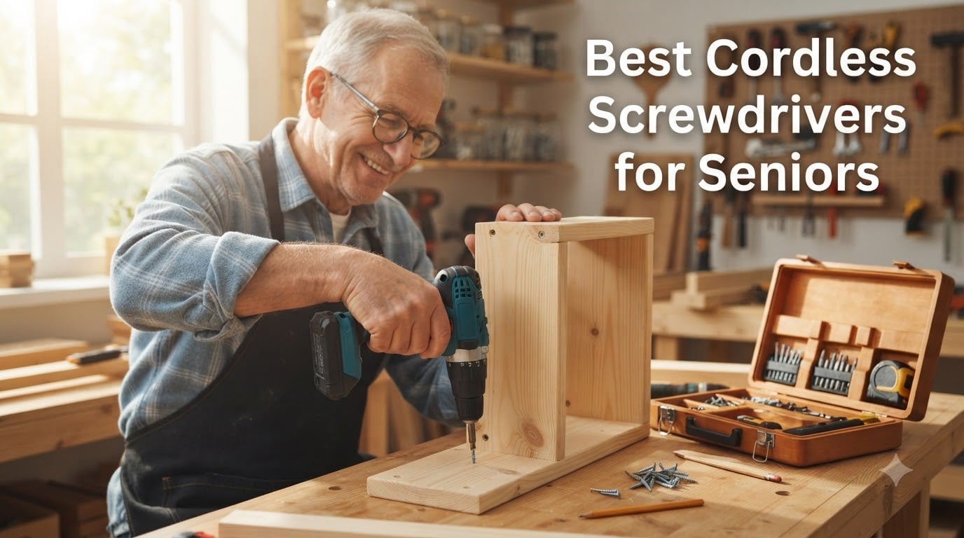 Best Cordless Screwdrivers for Seniors