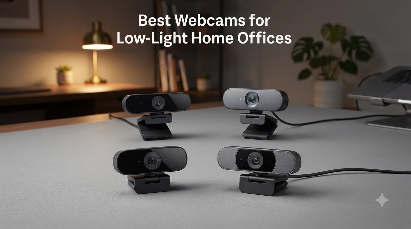 Best Webcams for Low-Light Home Offices