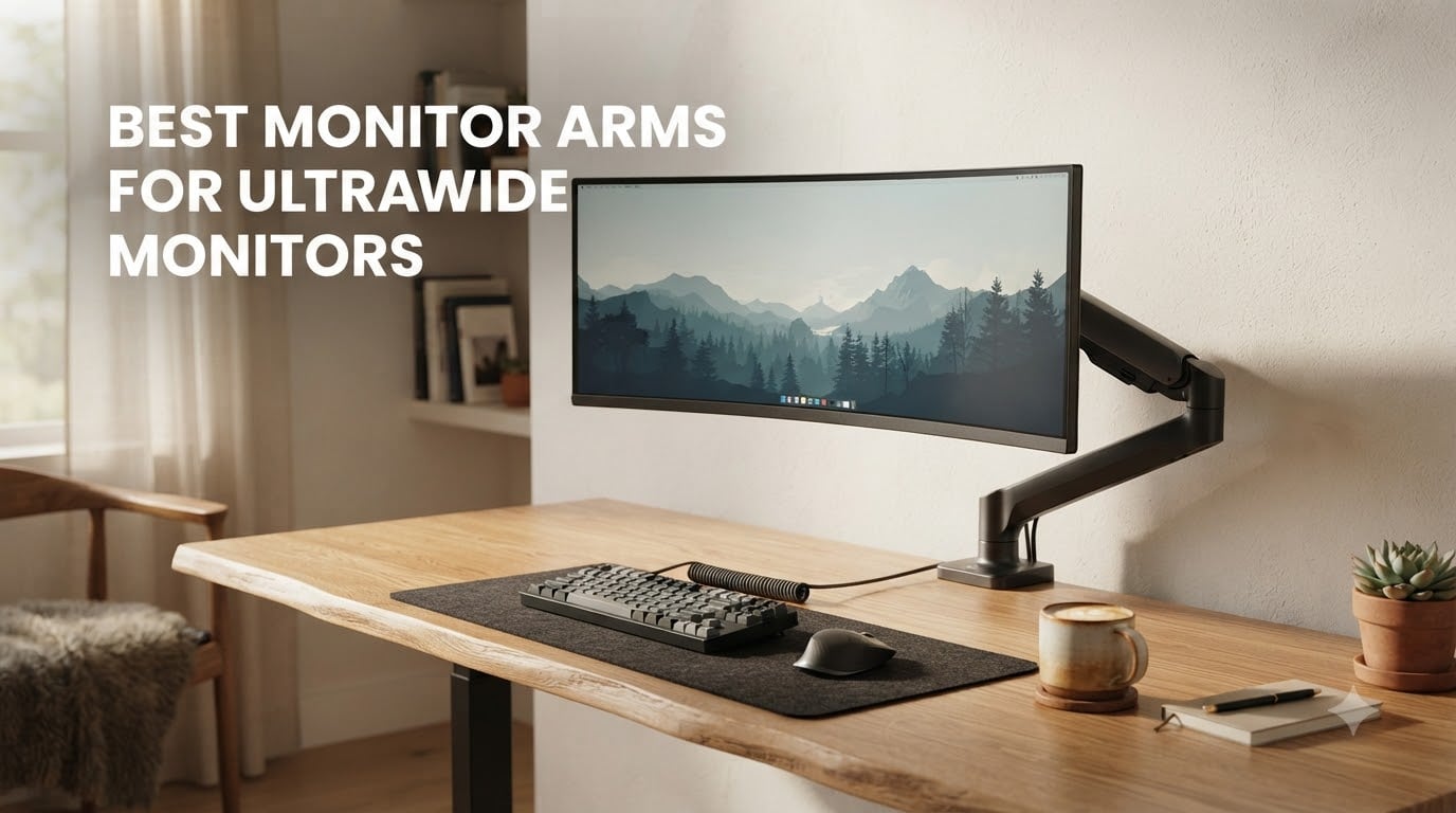 Best Monitor Arms for Ultrawide Monitors