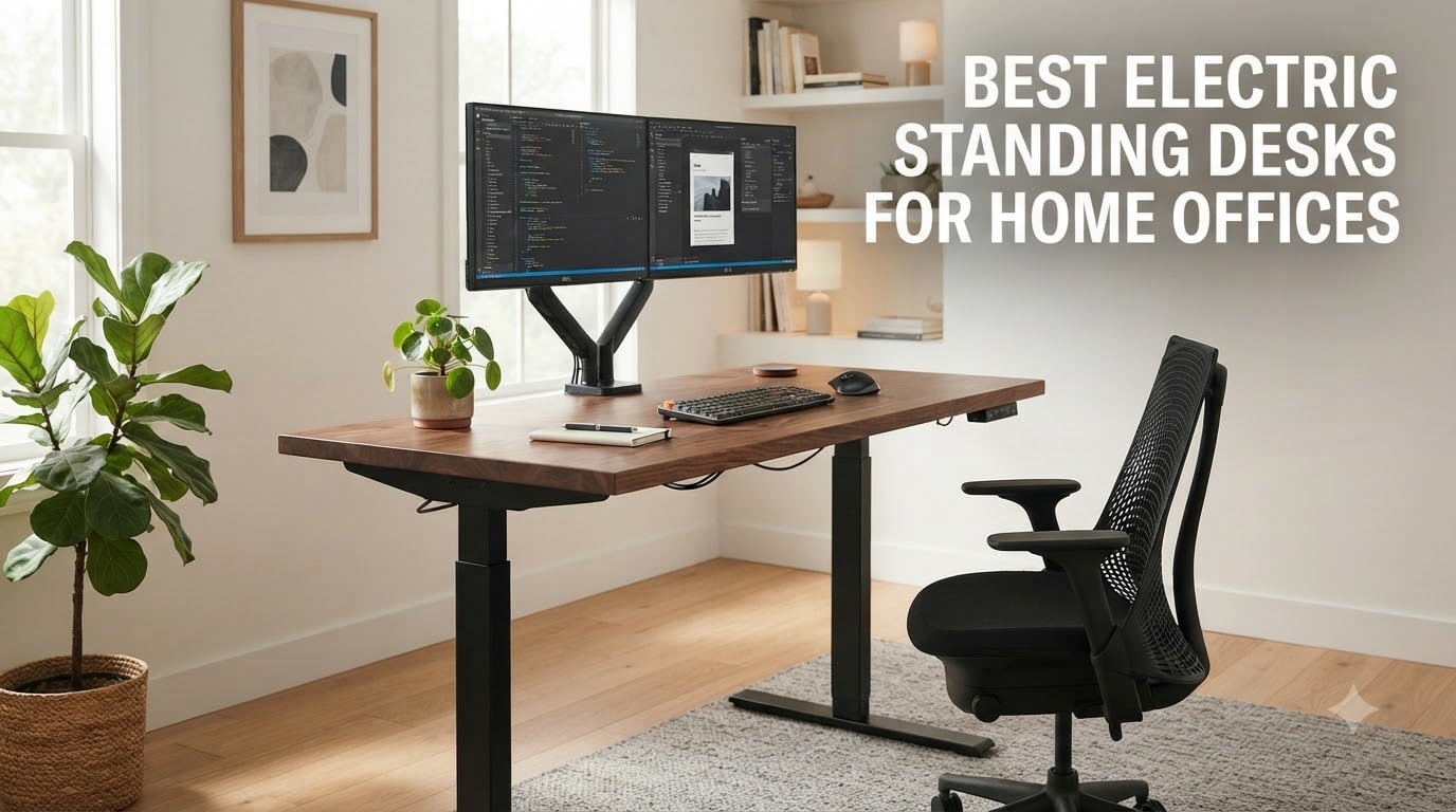 Best Electric Standing Desks for Home Offices