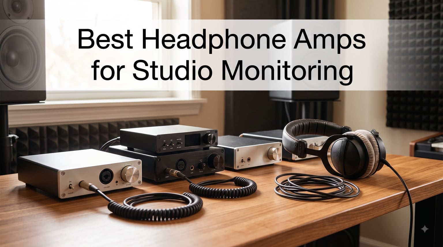 Best Headphone Amps for Studio Monitoring