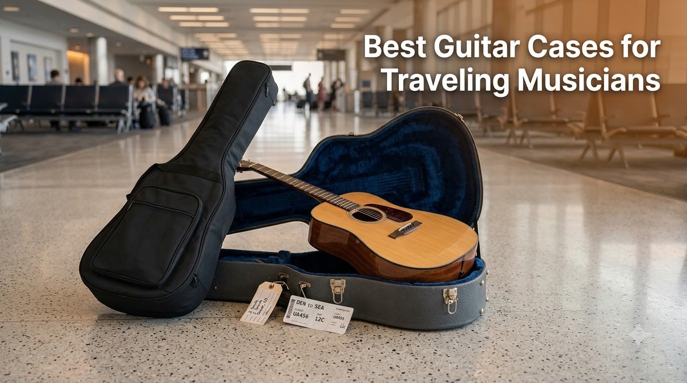 Best Guitar Cases for Traveling Musicians