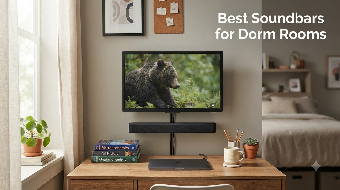 Best Soundbars for Dorm Rooms