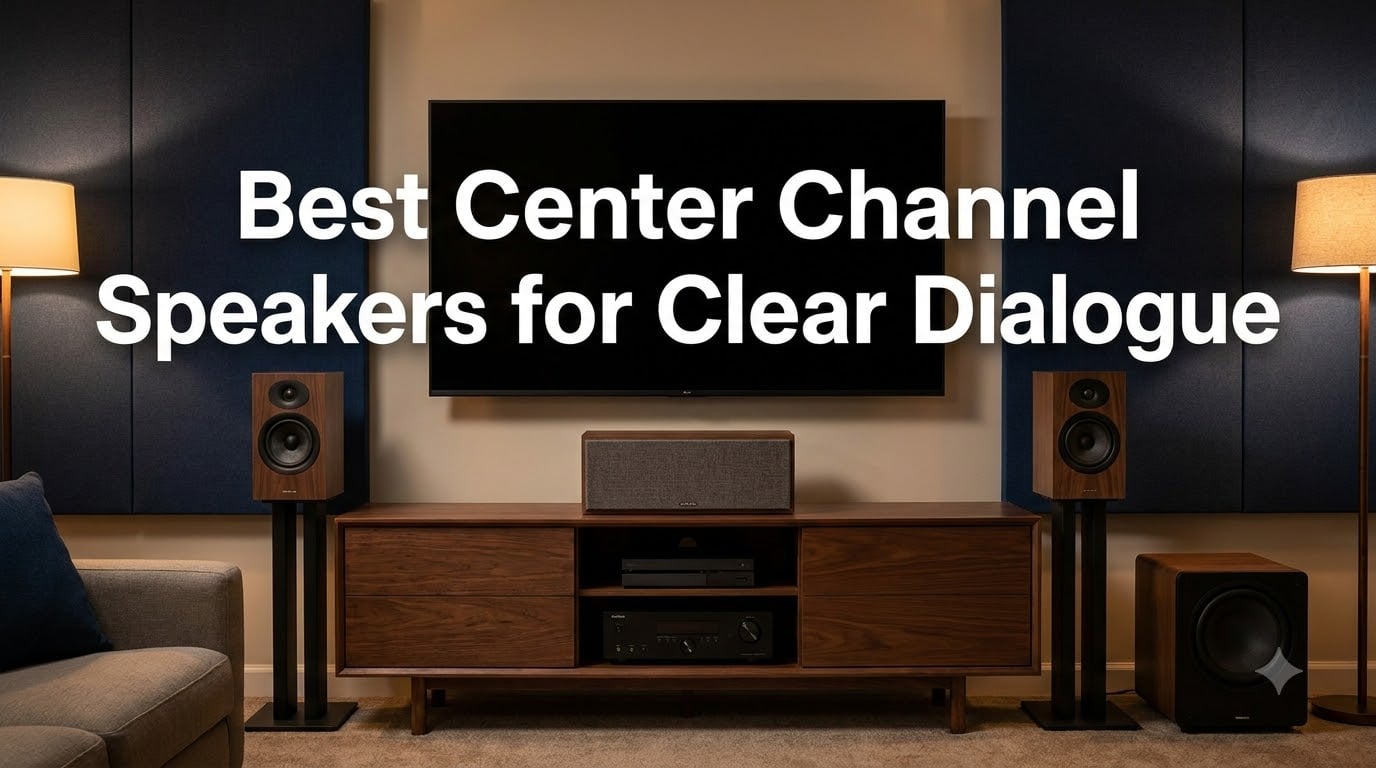 Best Center Channel Speakers for Clear Dialogue