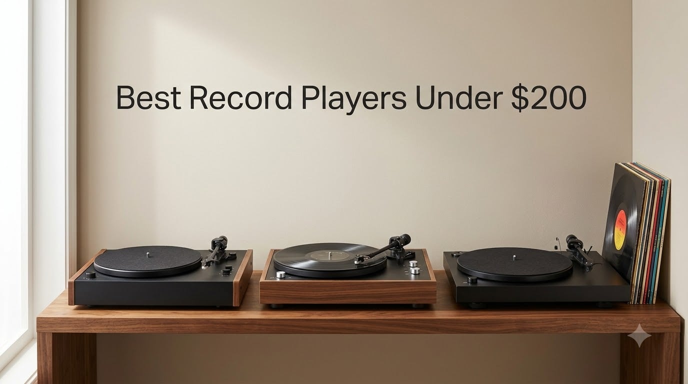 Best Record Players Under $200