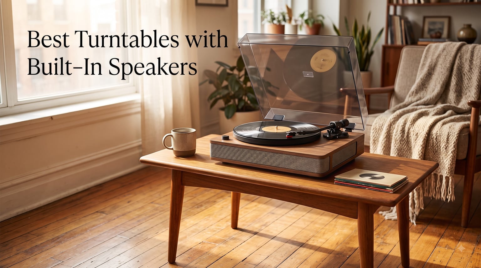 Best Turntables with Built-In Speakers