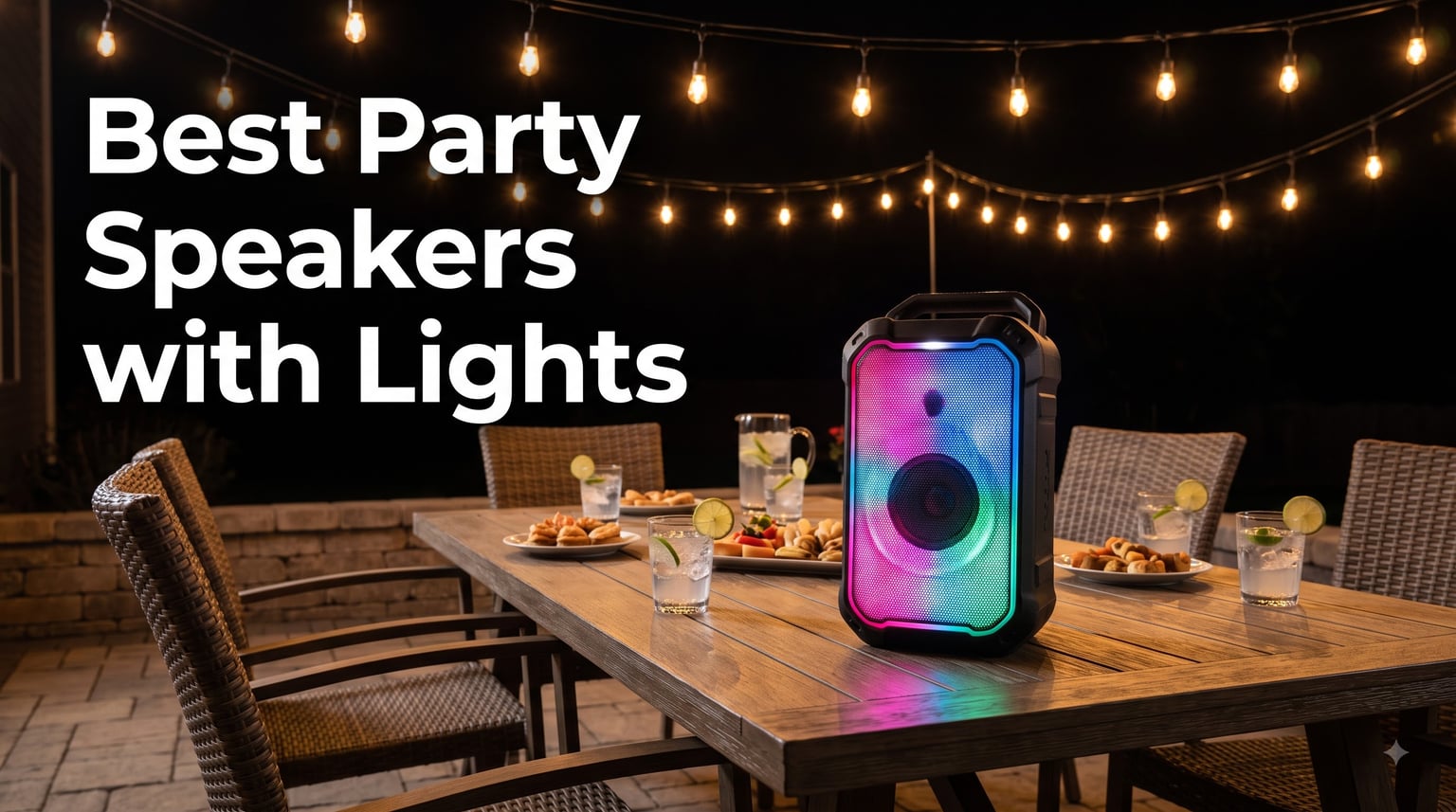 Best Party Speakers with Lights