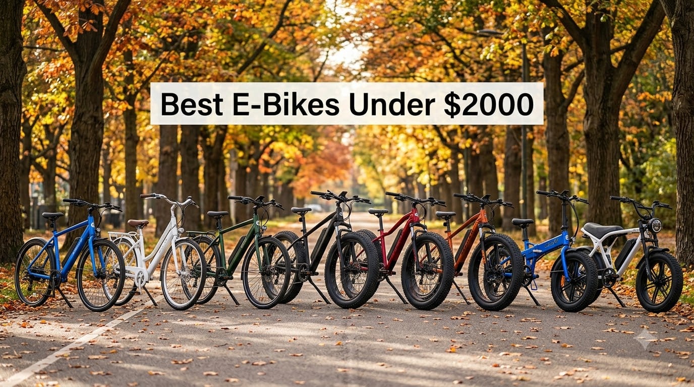 Best E-Bikes Under $2000