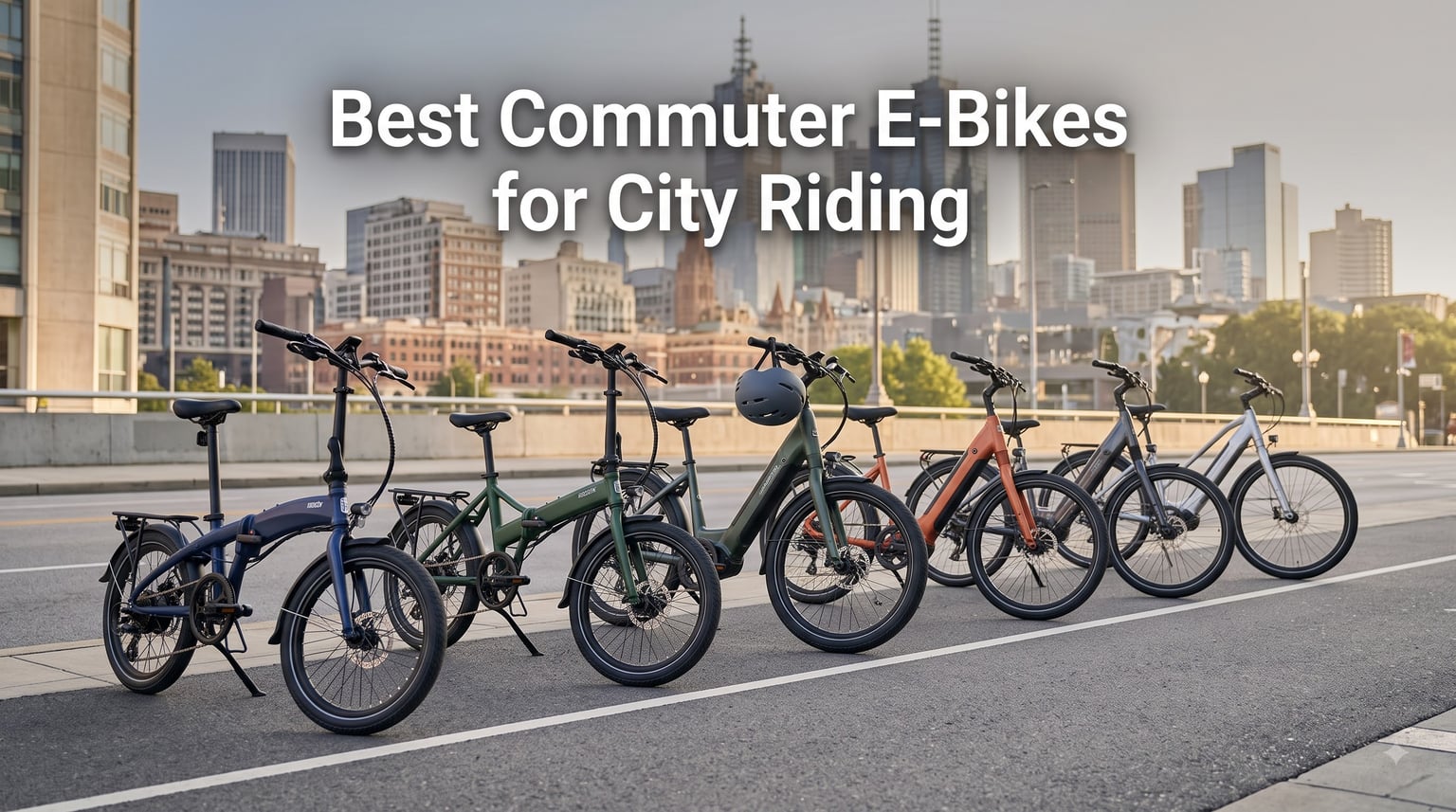 Best Commuter E-Bikes for City Riding