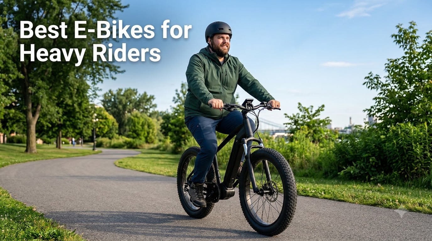 Best E-Bikes for Heavy Riders