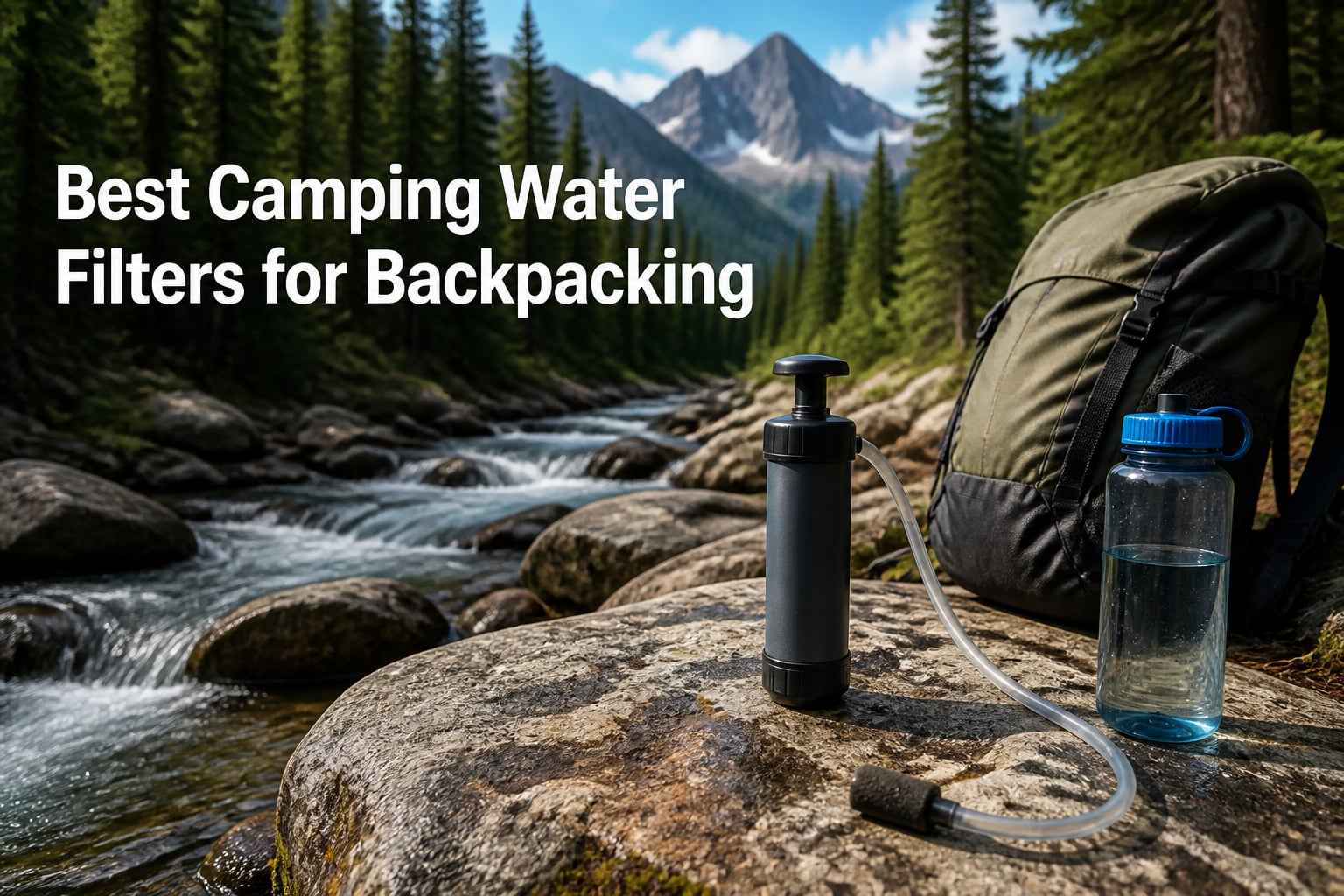 Best Camping Water Filters for Backpacking