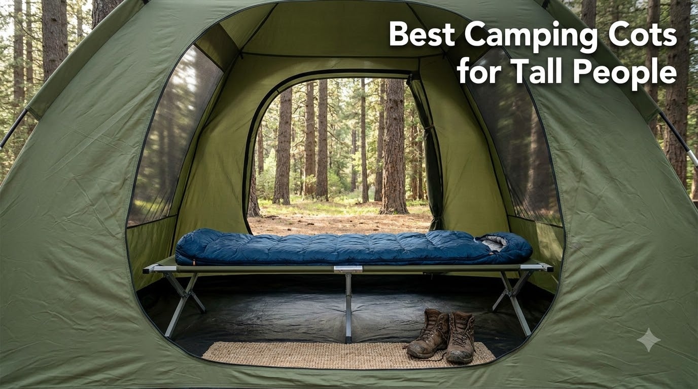 Best Camping Cots for Tall People