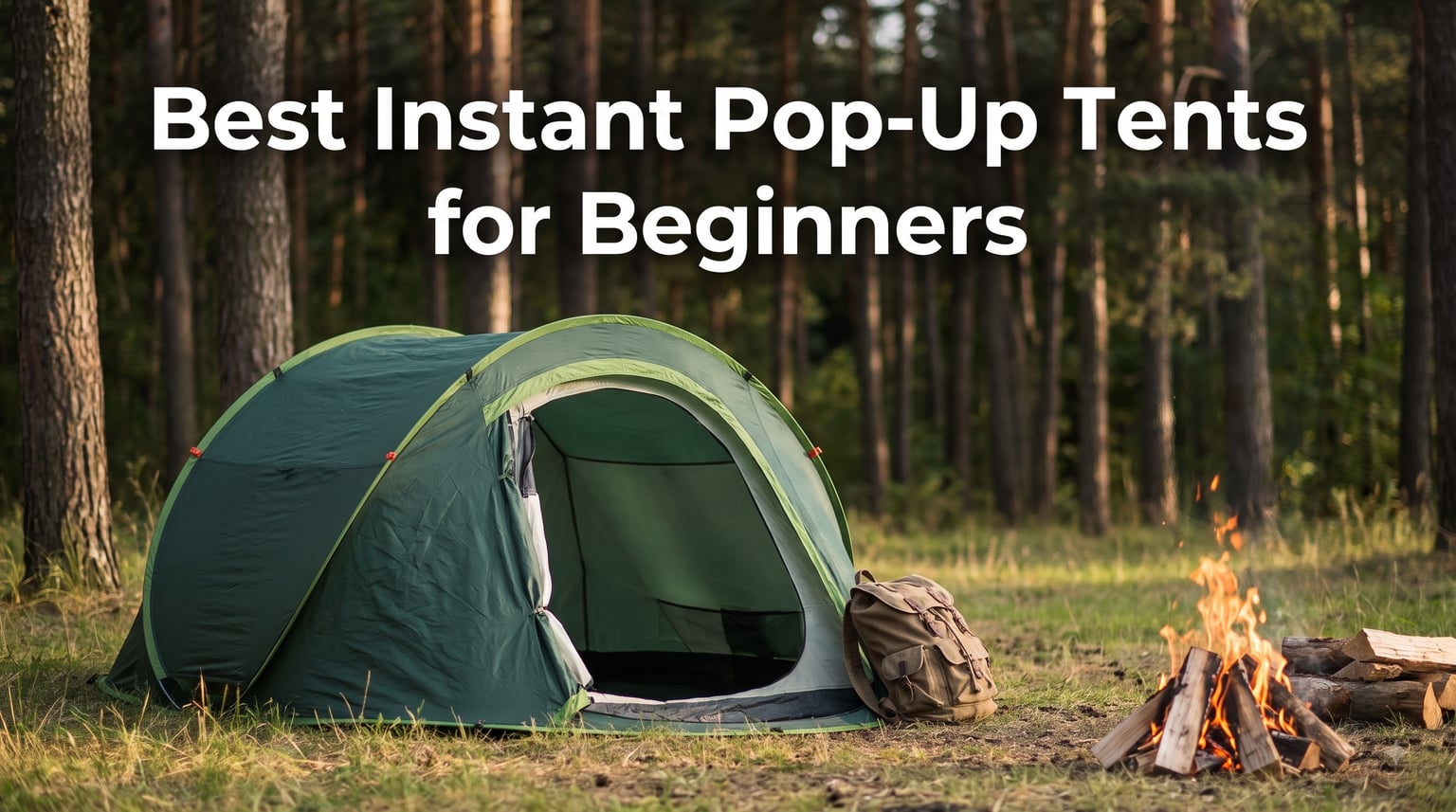 Best Instant Pop-Up Tents for Beginners