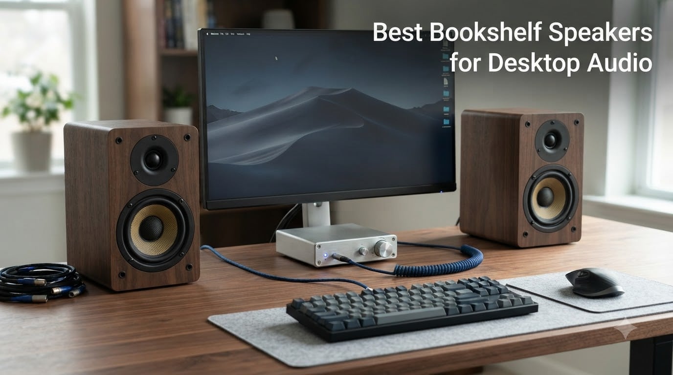 Best Bookshelf Speakers for Desktop Audio