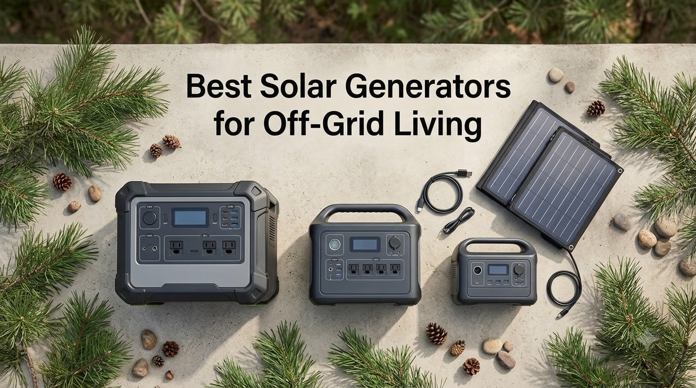Best Solar Generators for Off-Grid Living