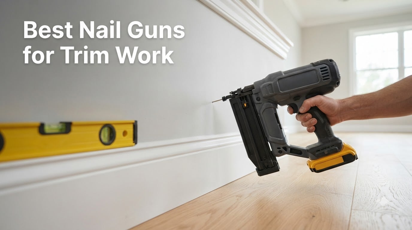 Best Nail Guns for Trim Work