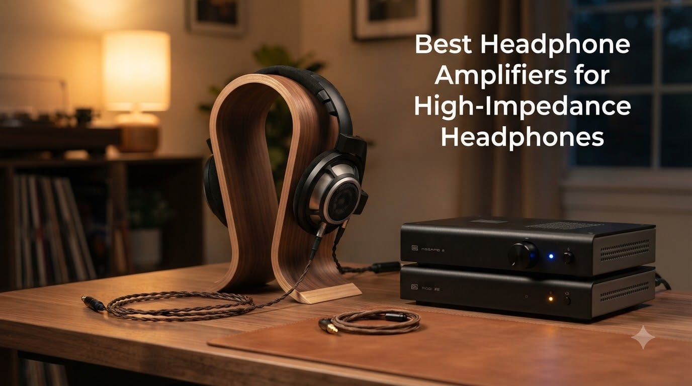 Best Headphone Amplifiers for High-Impedance Headphones