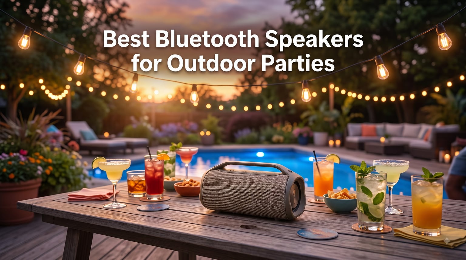 Best Bluetooth Speakers for Outdoor Parties
