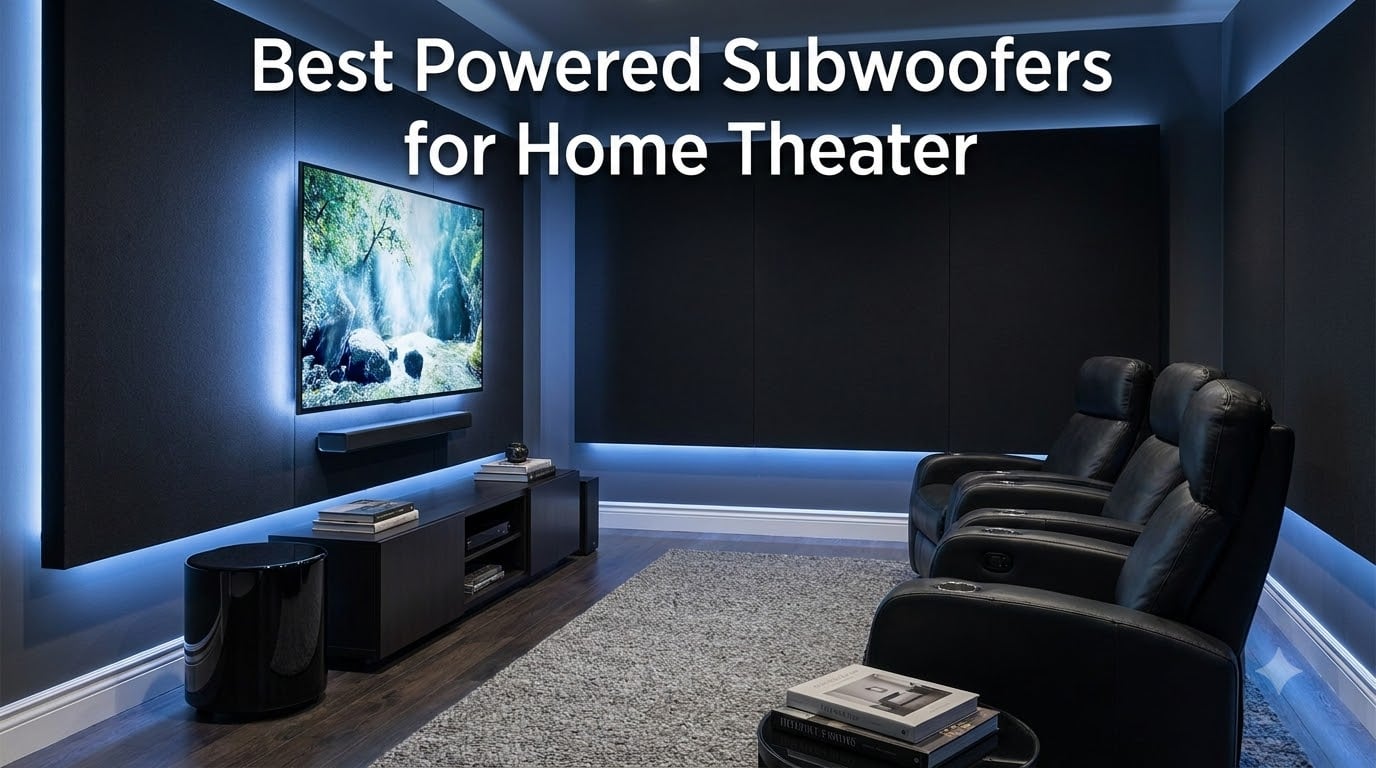 Best Powered Subwoofers for Home Theater