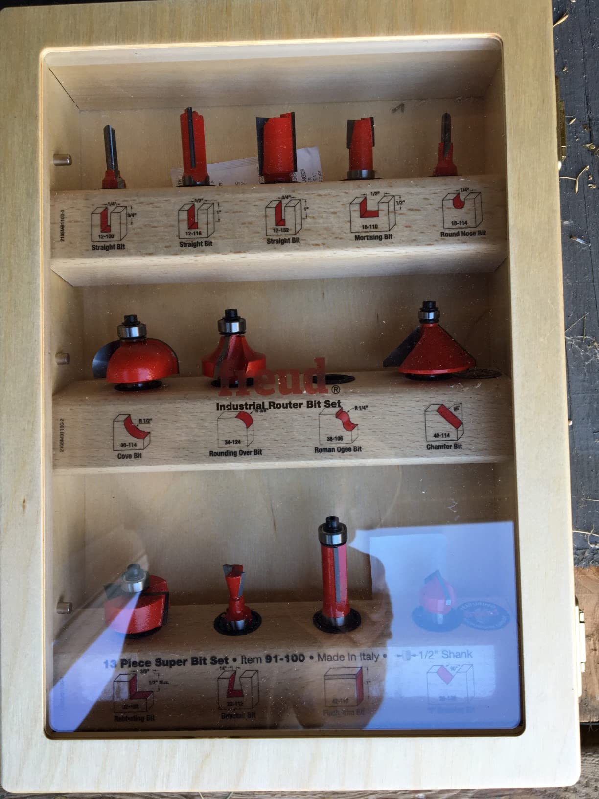 Freud 91-100: 13 Piece Super Bit Set customer photo 2