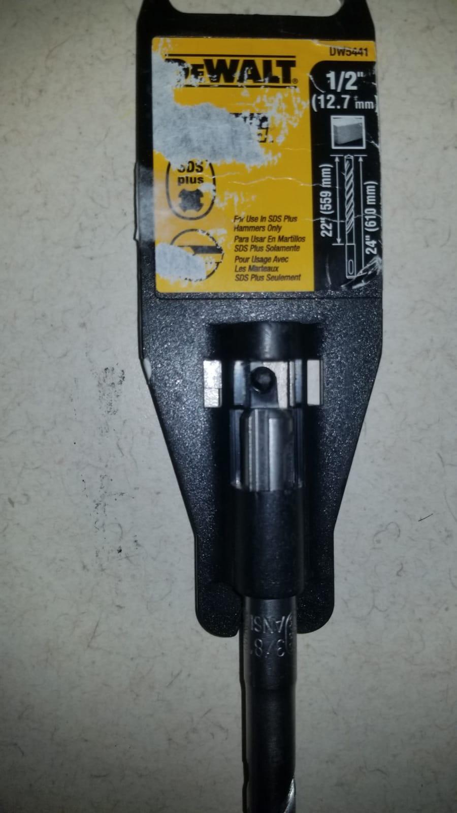 DEWALT SDS Plus Bits Set, Rock Carbide Tip, 5-Piece (DW5470), 1 Count (Pack of 1) customer photo 1