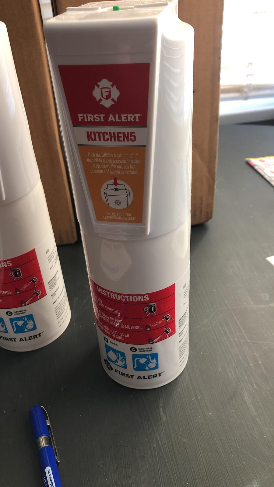 First Alert Fire Extinguisher, Standard Kitchen Use customer photo 2