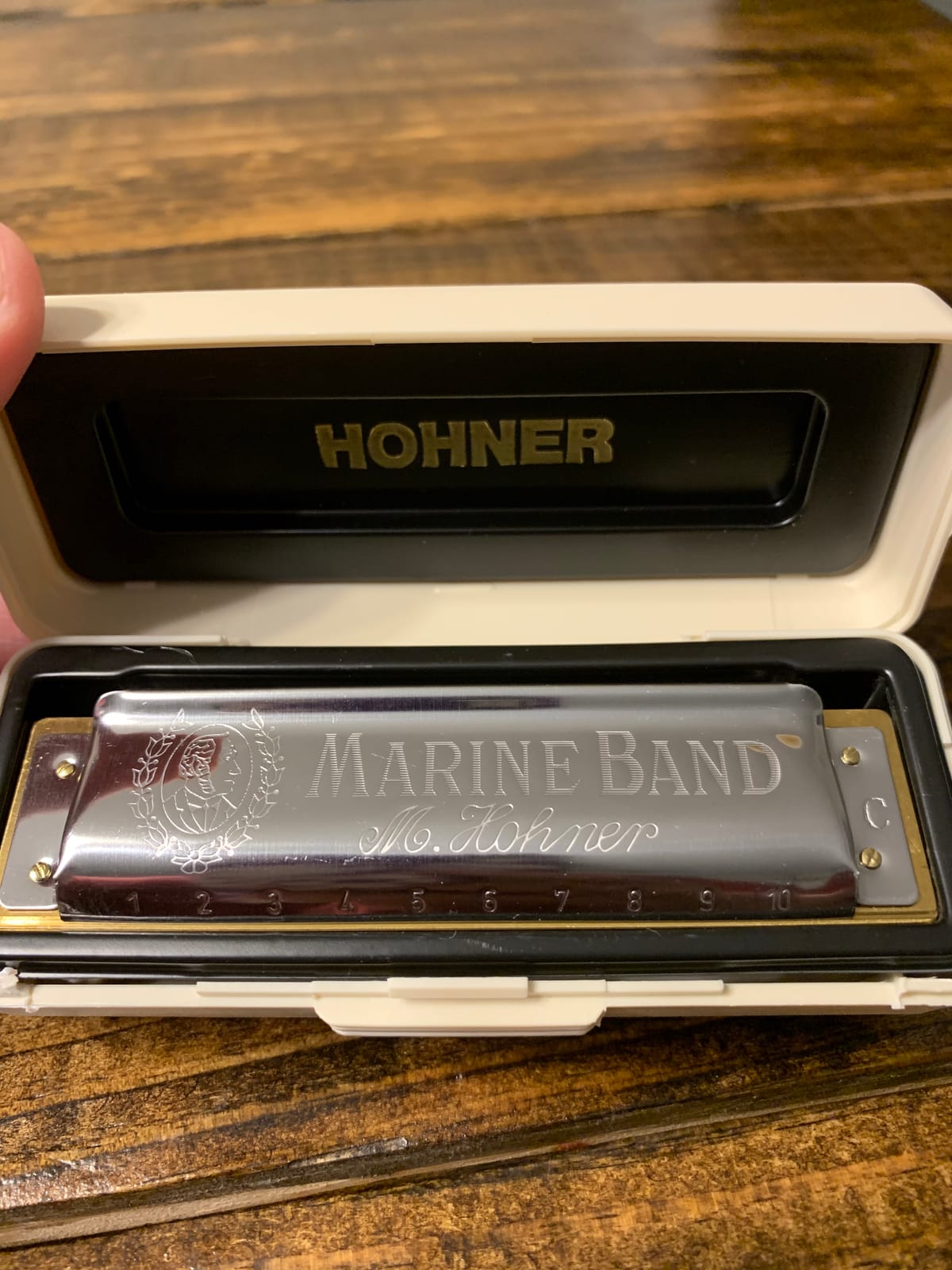 Hohner Marine Band 1896bx C Harmonica, Key of C customer photo 2
