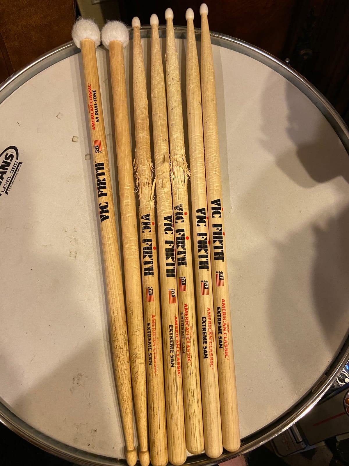 Vic Firth American Classic Extreme 5AN - Nylon Tip Drumsticks customer photo 1