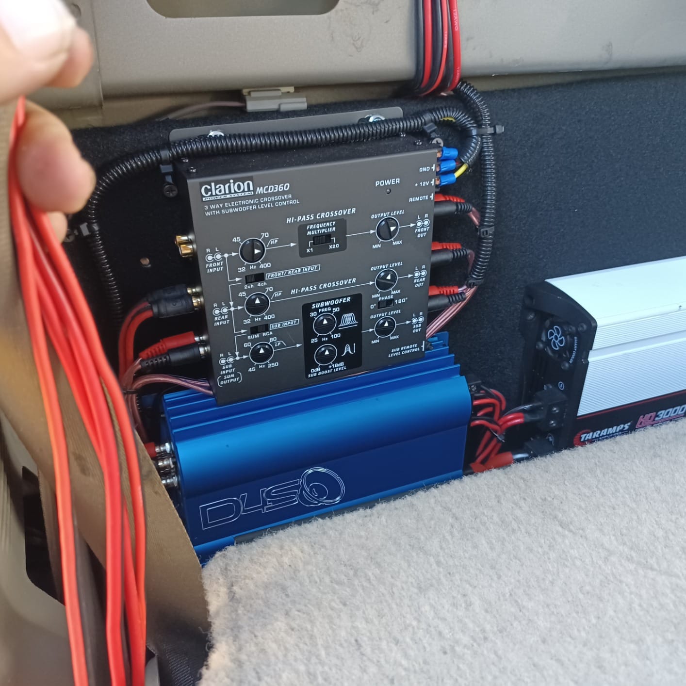 Clarion Mobile Electronics Mcd360 3 Way 6 Channel Electronic Crossover with Subwoofer Control customer photo 2