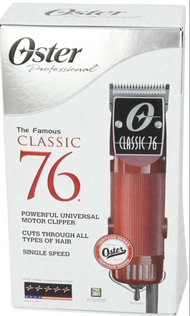 Oster Professional Hair Clippers, Classic 76 for Barbers and Hair Cutting with Detachable Blade, Burgundy customer photo 1