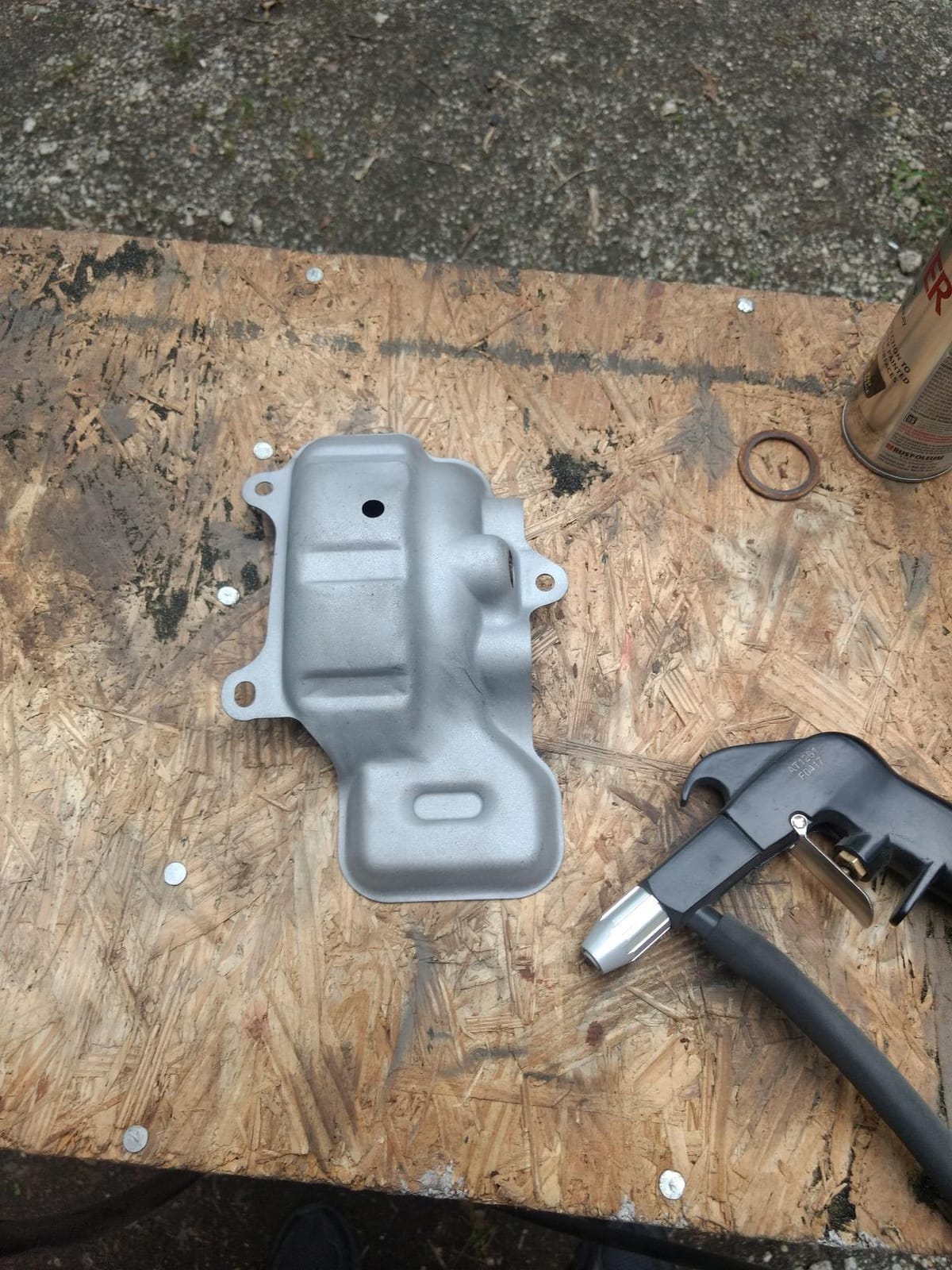 Sand Blaster with 10 Foot Hose, Sand Blast Gun, and Wrench - Siphon Feed (Campbell Hausfeld AT122601AV) , Black customer photo 1